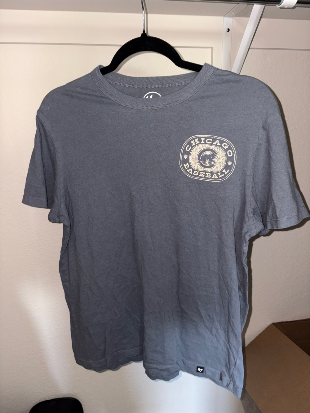 Chicago Cubs Baseball Graphic Tee - Grey